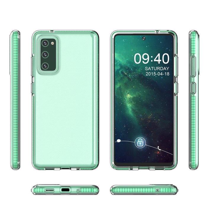 OEM - Spring Gel Protective Skal Galaxy A72 4G - Svart