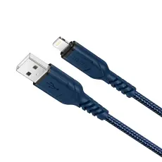 Hoco - HOCO HOCO USB-A till Lightning Kabel 2.4A X59 1m - Blå
