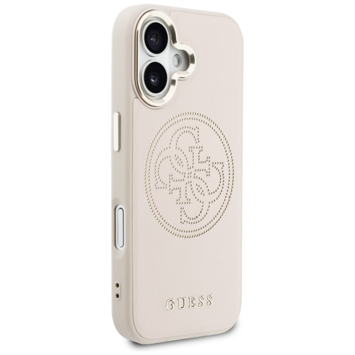 Guess - Guess Mobilskal För iPhone 17 MagSafe Perforated 4G - Rosa