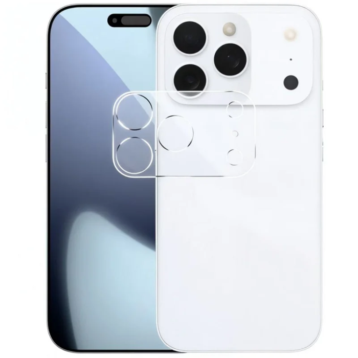 A-One Brand - Wanlonfeng iPhone 17 Pro Max Plastfilm Kameralinsskydd - Transparent