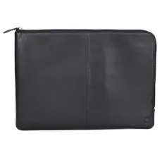 BUFFALO - BUFFALO äkta läder Datorfodral Mac & PC 13" - Svart