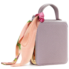 A-One Brand - Galaxy Z Flip 7 Mobilskal Tote med Spegel - Lila