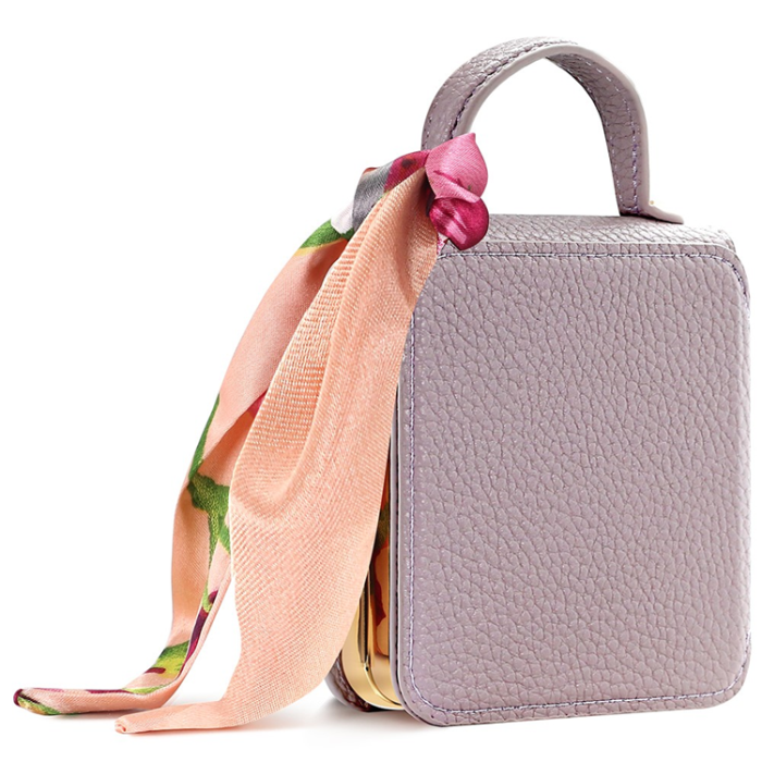 A-One Brand - Galaxy Z Flip 7 Mobilskal Tote med Spegel - Lila