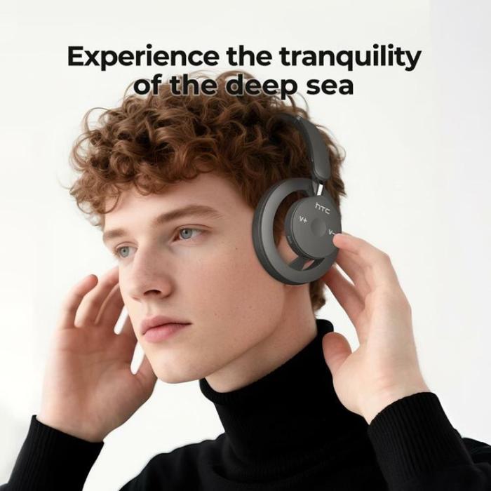 HTC - HTC Over-Ear Trådlösa Hörlurar Bluetooth ANC HP06