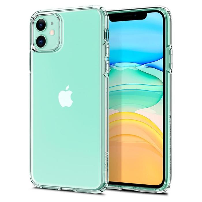 Spigen - Spigen Liquid Crystal iPhone 11 Crystal Clear