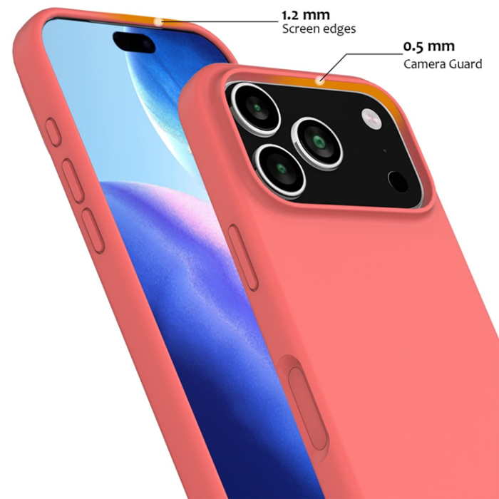 A-One Brand - iPhone 17 Pro Max Mobilskal MagSafe Silikon Anti-Drop