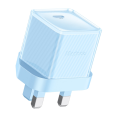 Mcdodo - MCDODO GaN Snabbladdare 20W USB-C UK PD CH-376 - Blå