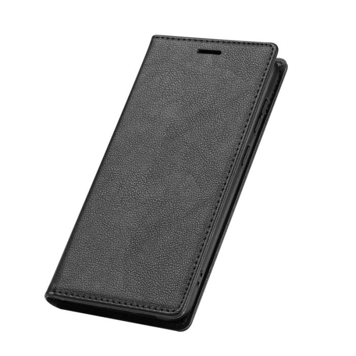 OEM - Samsung Galaxy S26 Plånboksfodral Magnetisk Stängning Konstläder - Svart