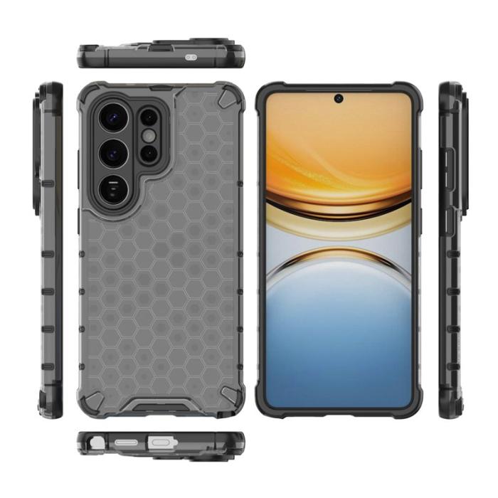 OEM - Mobilskal till Samsung Galaxy S26 Ultra Plast Honeycomb Form - Svart