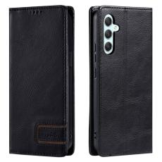 OEM - TTUDRCH Samsung Galaxy S26 Plus Pl&aring;nboksfodral Konstl&auml;der RFID Skydd - Svart