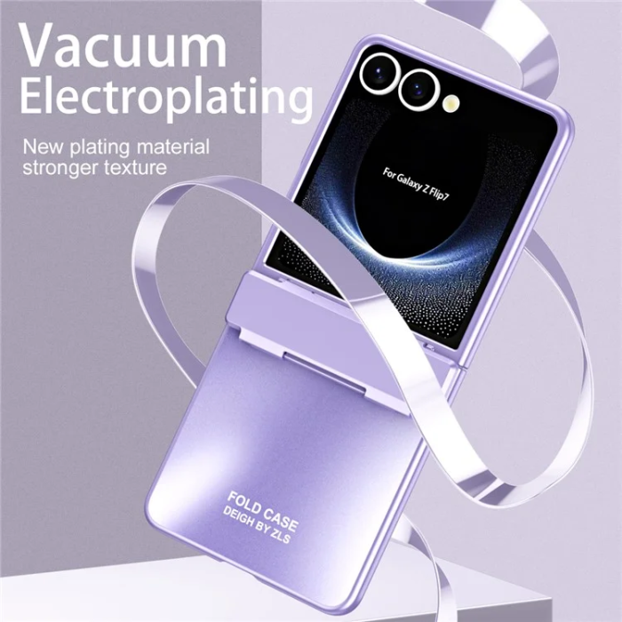 A-One Brand - Galaxy Z Flip 7 Mobilskal Electroplating - Lila
