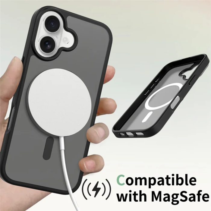 Boom of Sweden - BOOM iPhone 17 Mobilskal MagSafe TPU Ram Acrylic - Svart