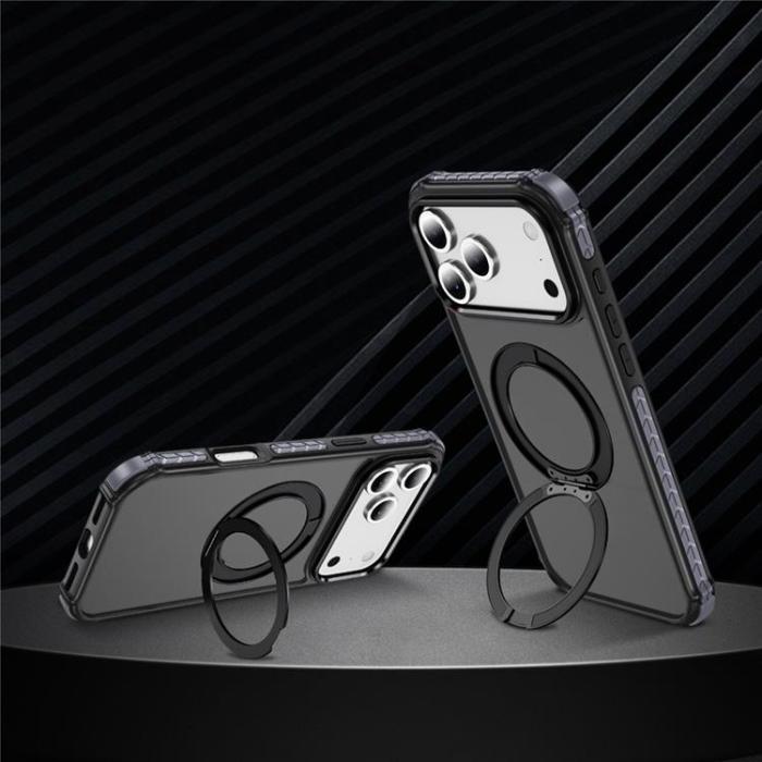 A-One Brand - iPhone 17 Pro Mobilskal MagSafe Skin Touch - Svart