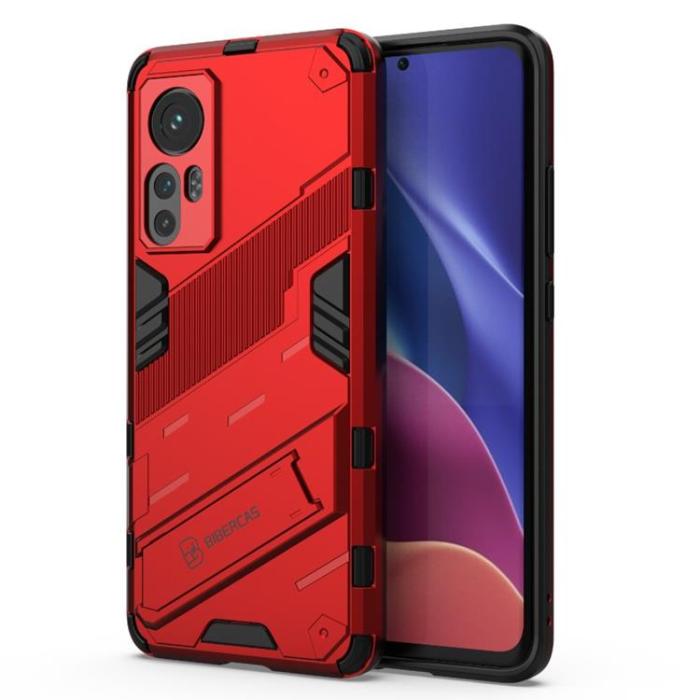 OEM - Kickstand Anti-Fall Skal Xiaomi 12 Pro - Röd