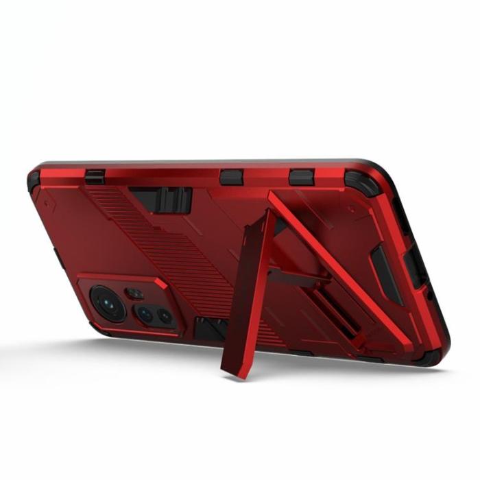OEM - Kickstand Anti-Fall Skal Xiaomi 12 Pro - Röd