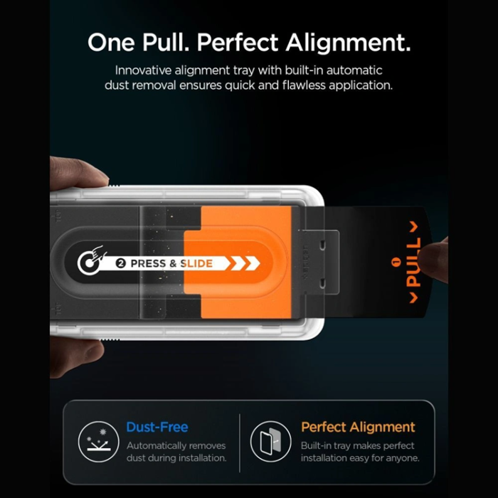 Spigen - Spigen Härdat Glas Skärmskydd För iPhone 18 Pro/17 Pro Privacy