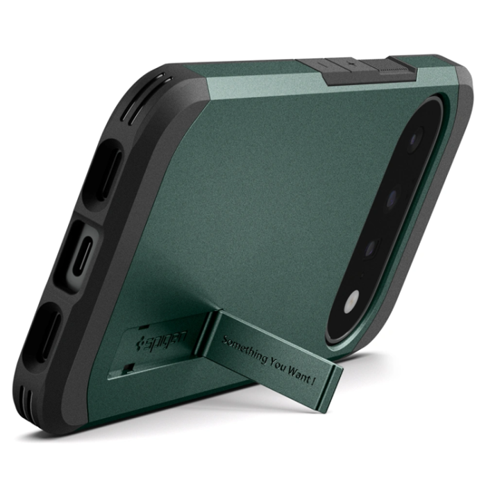 Spigen - Spigen Mobilskal För Google Pixel 11 Magsafe Tough Armor - Abyss Grön