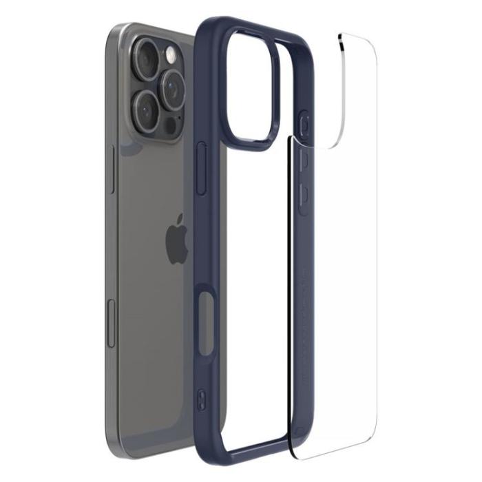 Spigen - Spigen iPhone 16 Pro Mobilskal Ultra Hybrid - Marinblå