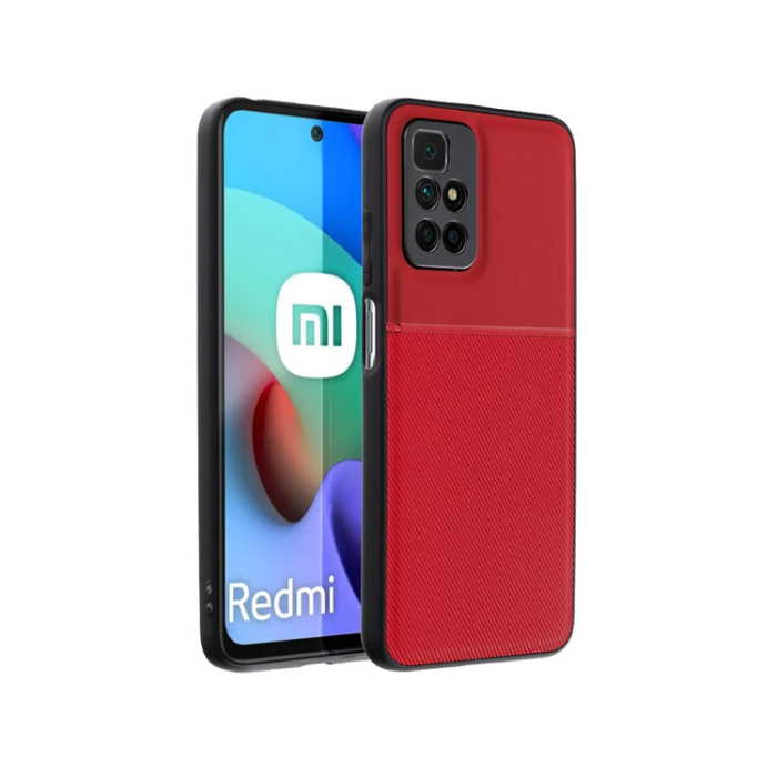 OEM - Forcell Xiaomi Redmi 10 4G (2021/2022) Skal Noble - Röd