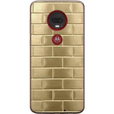 iSecrets - Mobilskal till Motorola Moto G7 Plus med Gyllene Murstenar