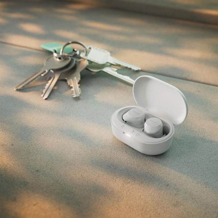 Philips - PHILIPS True Wireless Hörlurar 6+18 tim Speltid - Vit