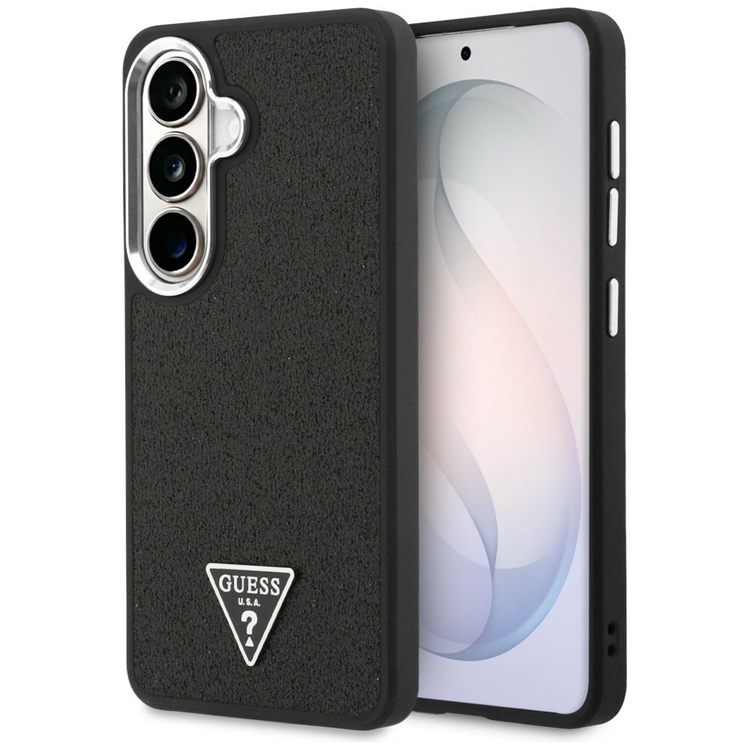 Guess Mobilskal För Galaxy S26 MagSafe Fixed Glitter Triangle - Svart | 2353 | AlltMobil