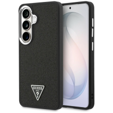 Guess - Guess Mobilskal F&ouml;r Galaxy S26 MagSafe Fixed Glitter Triangle - Svart