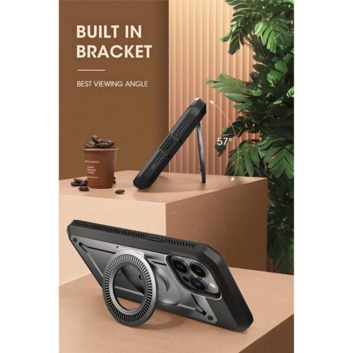UTGATT - SupCase iPhone 14 Pro Max Skal Mag Magsafe UB Pro - Svart