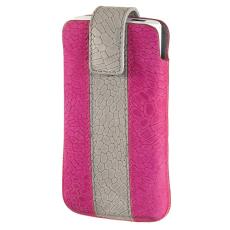 Hama - HAMA Mobilv&auml;ska Sleeve Universal Rosa/Gr&aring;