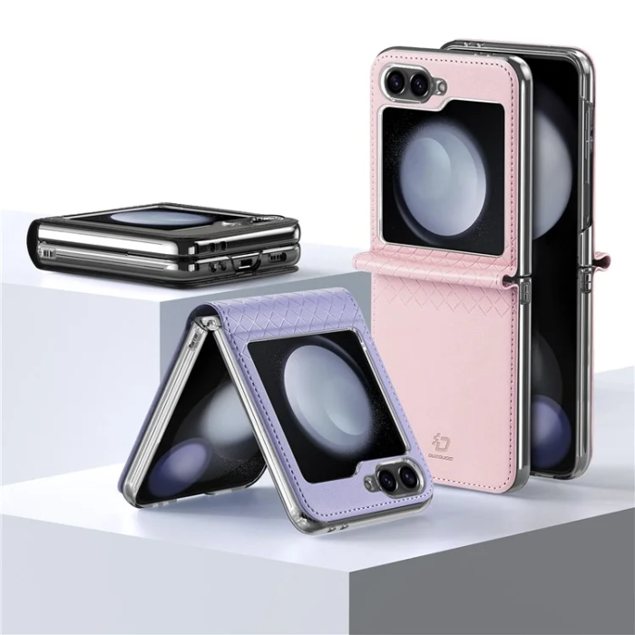 Dux Ducis - Dux Ducis Galaxy Z Flip 7 FE/Z Flip 6 Mobilskal Bril - Rosa