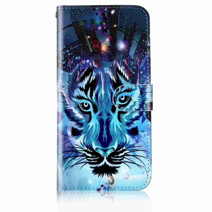 OEM - Plånboksfodral för Samsung Galaxy S26 Konstläder med rem - Wolf
