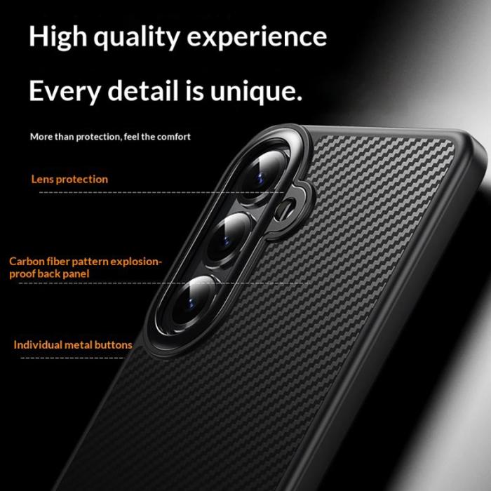 OEM - Mobilskal för Samsung Galaxy S26 Plus Magnetiskt PC + TPU - Svart