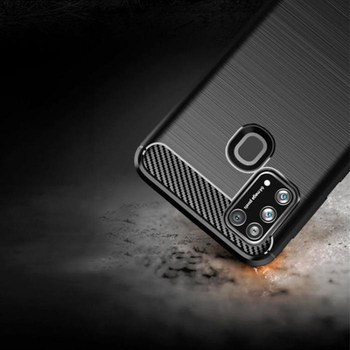 UTGATT1 - Forcell Galaxy M31/M31 Prime Skal Carbon - Svart