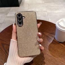 OEM - Mobilskal f&ouml;r Samsung Galaxy S26 Plus Glitter Anti Drop PC + TPU - Guld