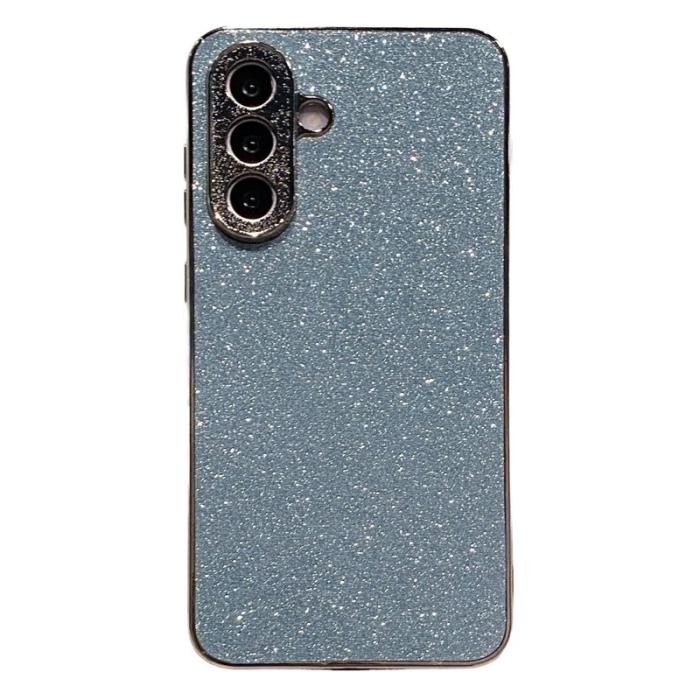 OEM - Mobilskal för Samsung Galaxy S26 Plus Glitter Anti Drop PC + TPU - Blå