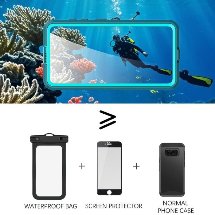 RedPepper - Redpepper Mobilskal för Samsung Galaxy S26 Plus Vattentålig Magnetisk - Blå
