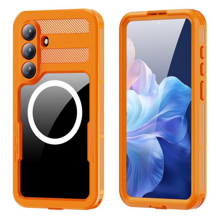 RedPepper - Redpepper Mobilskal för Samsung Galaxy S26 Plus Vattentålig Magnetisk - Orange