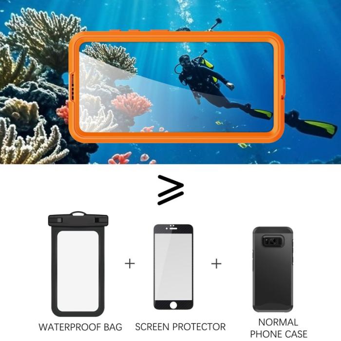 RedPepper - Redpepper Mobilskal för Samsung Galaxy S26 Plus Vattentålig Magnetisk - Orange