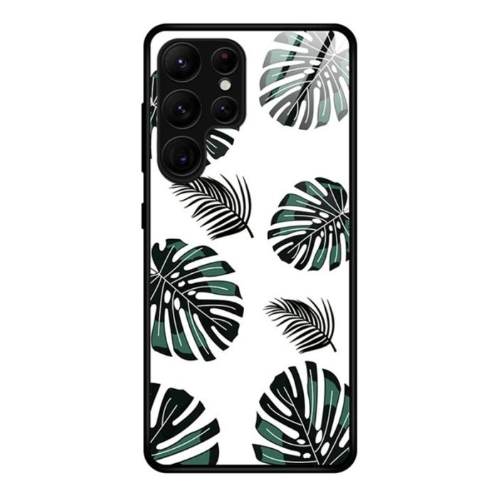 OEM - Mobilskal för Samsung Galaxy S26 Ultra Tempererat glas + PC + TPU - Blad