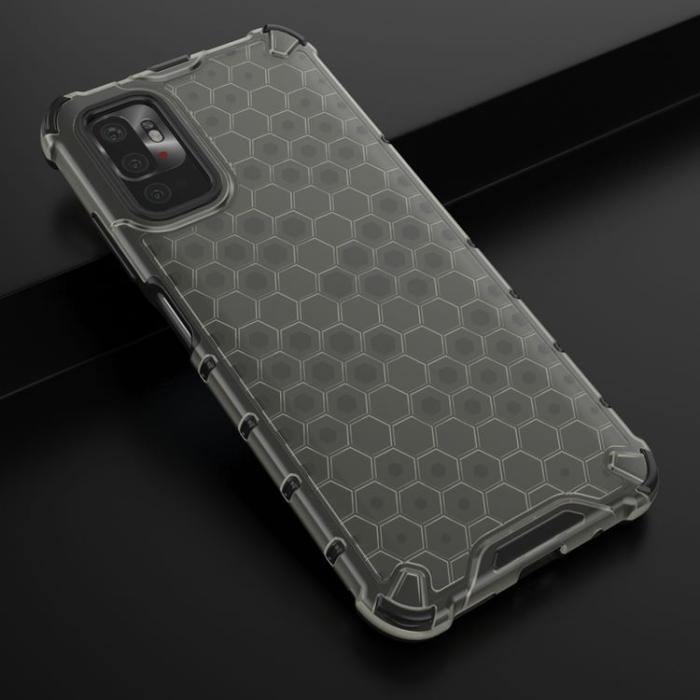 OEM - Xiaomi Redmi Note 10 5G/Poco M3 Pro Mobilskal Honeycomb - Svart