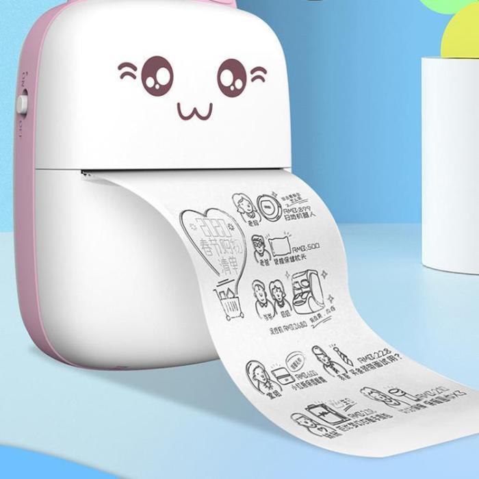 UTGATT - Thermal Skrivare Mini Cat HURC9 - Rosa
