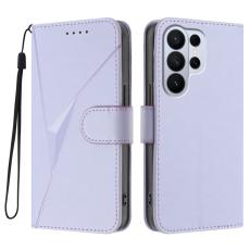 OEM - Triangle Mobilskal till Samsung Galaxy S26 Ultra KonstL&auml;der - Lila