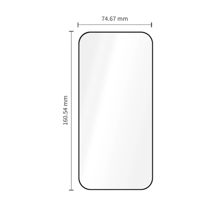 Tech-Protect - [2-Pack] Tech-Protect Härdat Glas Skärmskydd för iPhone 18 Pro Max - Svart
