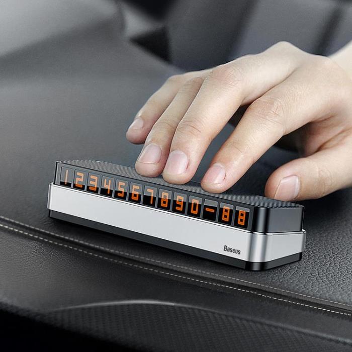 BASEUS - Baseus Bil Parking plate Moonlight