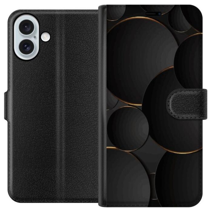 iSecrets - Plånboksfodral till Apple iPhone 16 Plus med Lyxig Cirklar