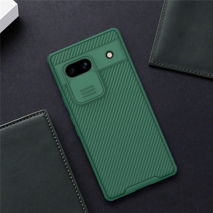 Nillkin - Nillkin Google Pixel 7A Mobilskal CamShield Pro - Grön