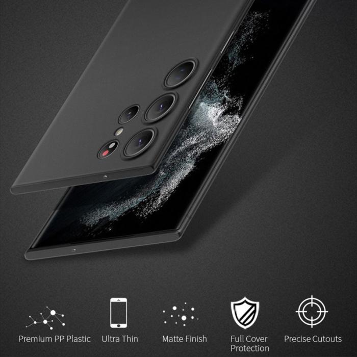 X-Level - X-LEVEL Samsung Galaxy S24 Ultra Fodral Svart Transparent