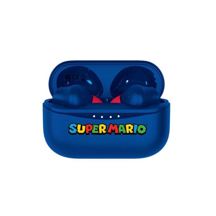 Super Mario - Super Mario Hörlurar In-Ear TWS - Blå