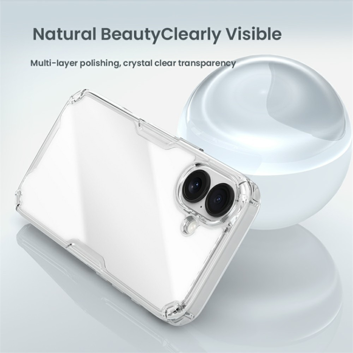 Nillkin - NILLKIN iPhone 17 Mobilskal Nature Pro - Transparent