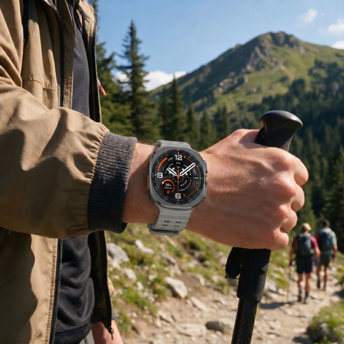 Tech-Protect - Tech-Protect Armband För Galaxy Watch Ultra 1/2 (47mm) Icon - Crayon Grå